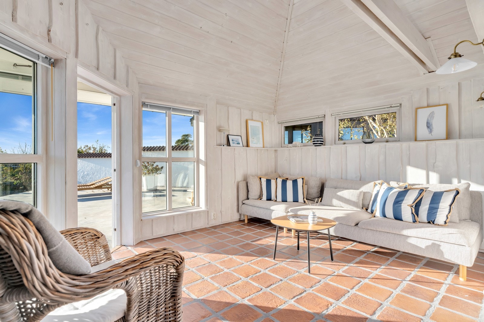 Lyshuset er godkjent oppført, men ikke godkjent til beboelse. Galleribilde