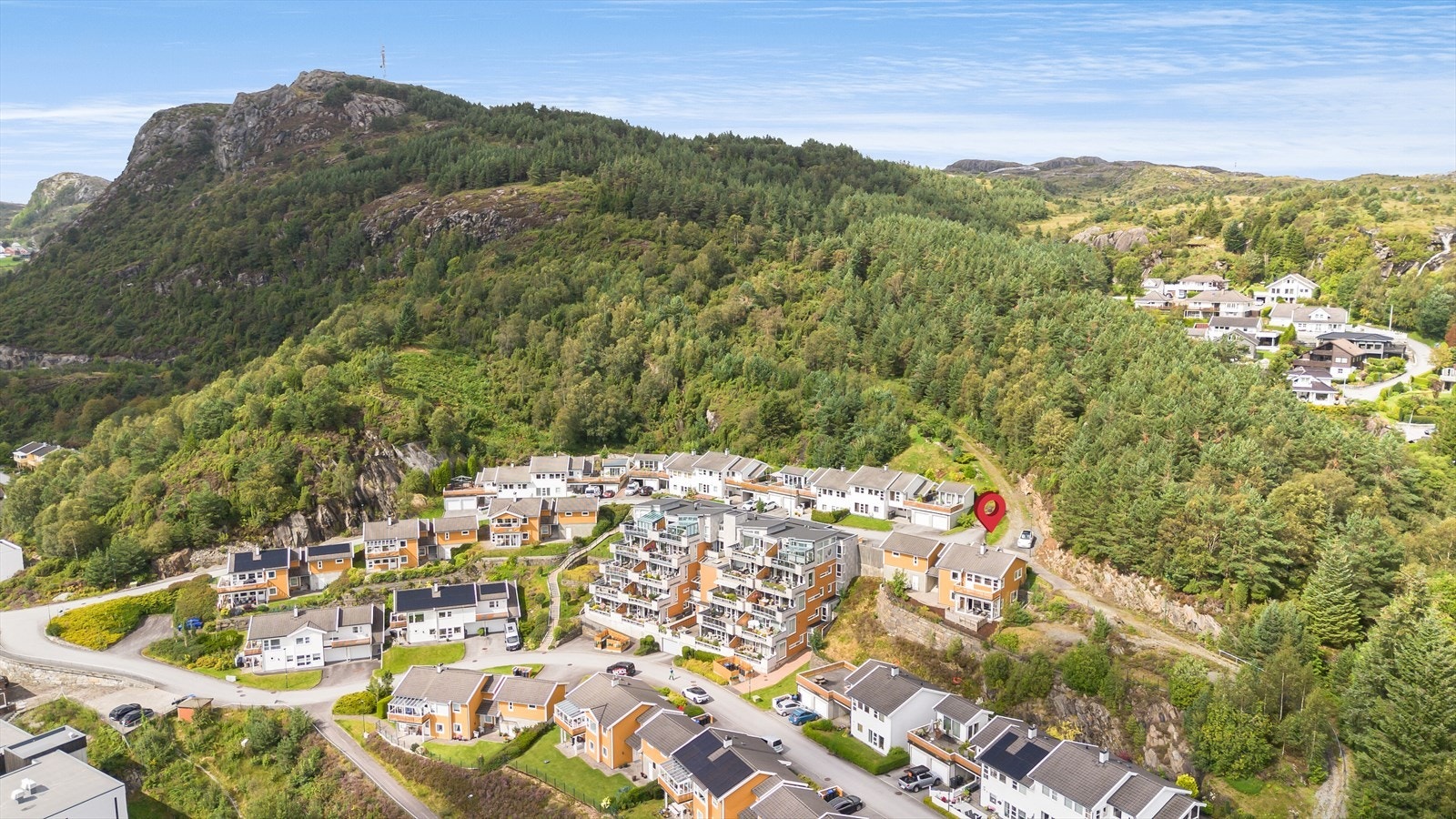 Beliggende i enden, opp mot fantastiske turområder Galleribilde