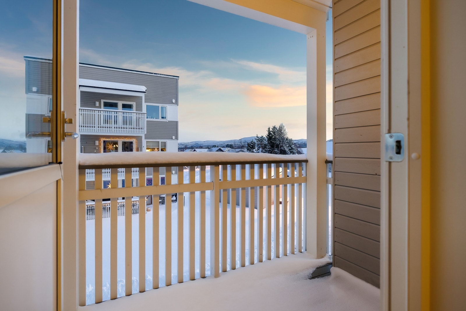 Balkong på ca. 3 m² Galleribilde