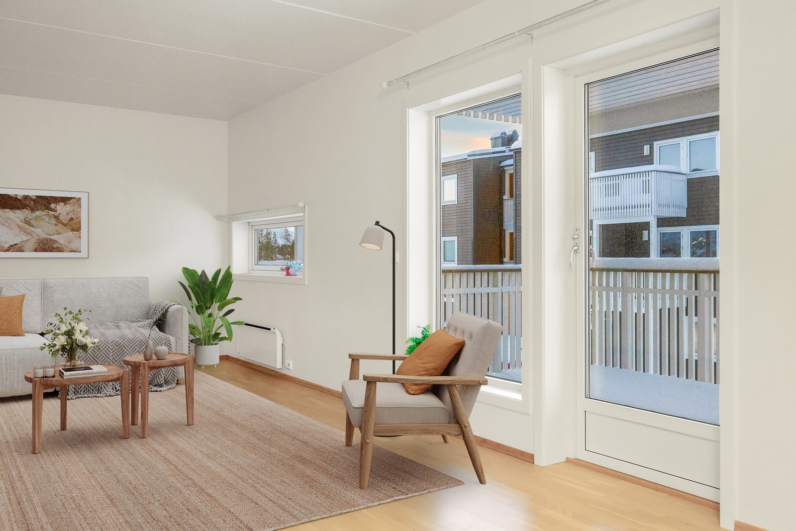 Flott 3-roms selveierleilighet med en god beliggenhet på Aronnes. Galleribilde