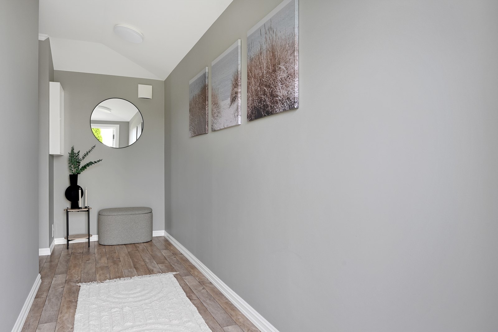 Entré sett fra ytterdør. Galleribilde