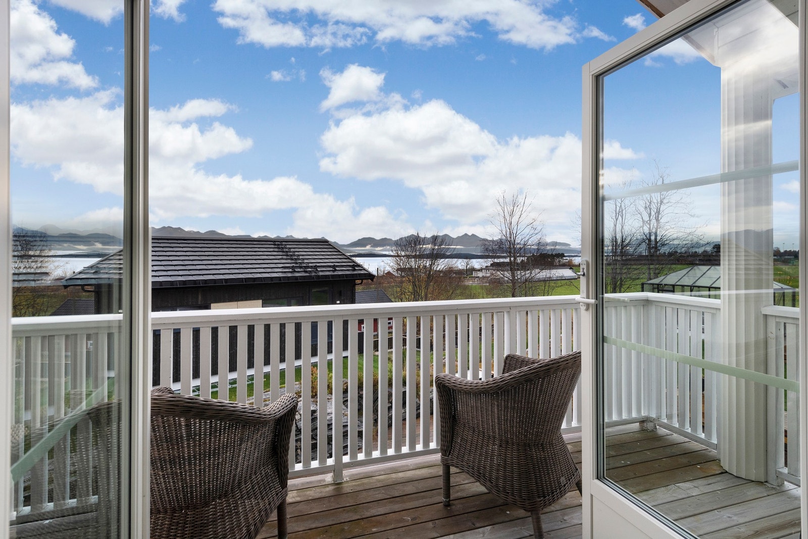 Balkong med utsikt i 2. etasje Galleribilde