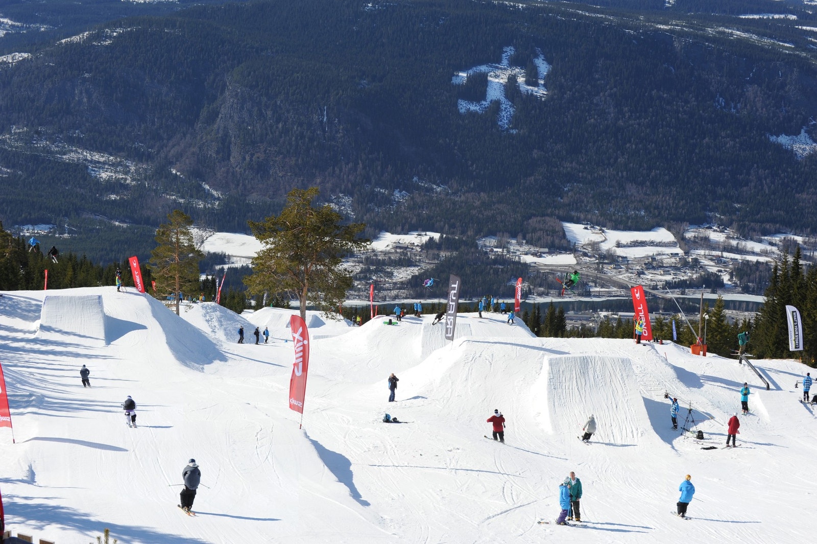 Hafjellparken for de som liker å ha luft under skiene Galleribilde