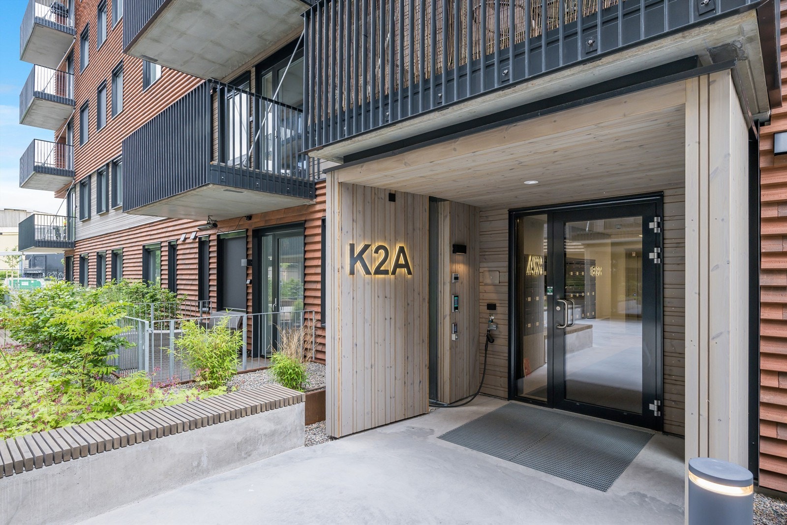 Inngangsparti Galleribilde