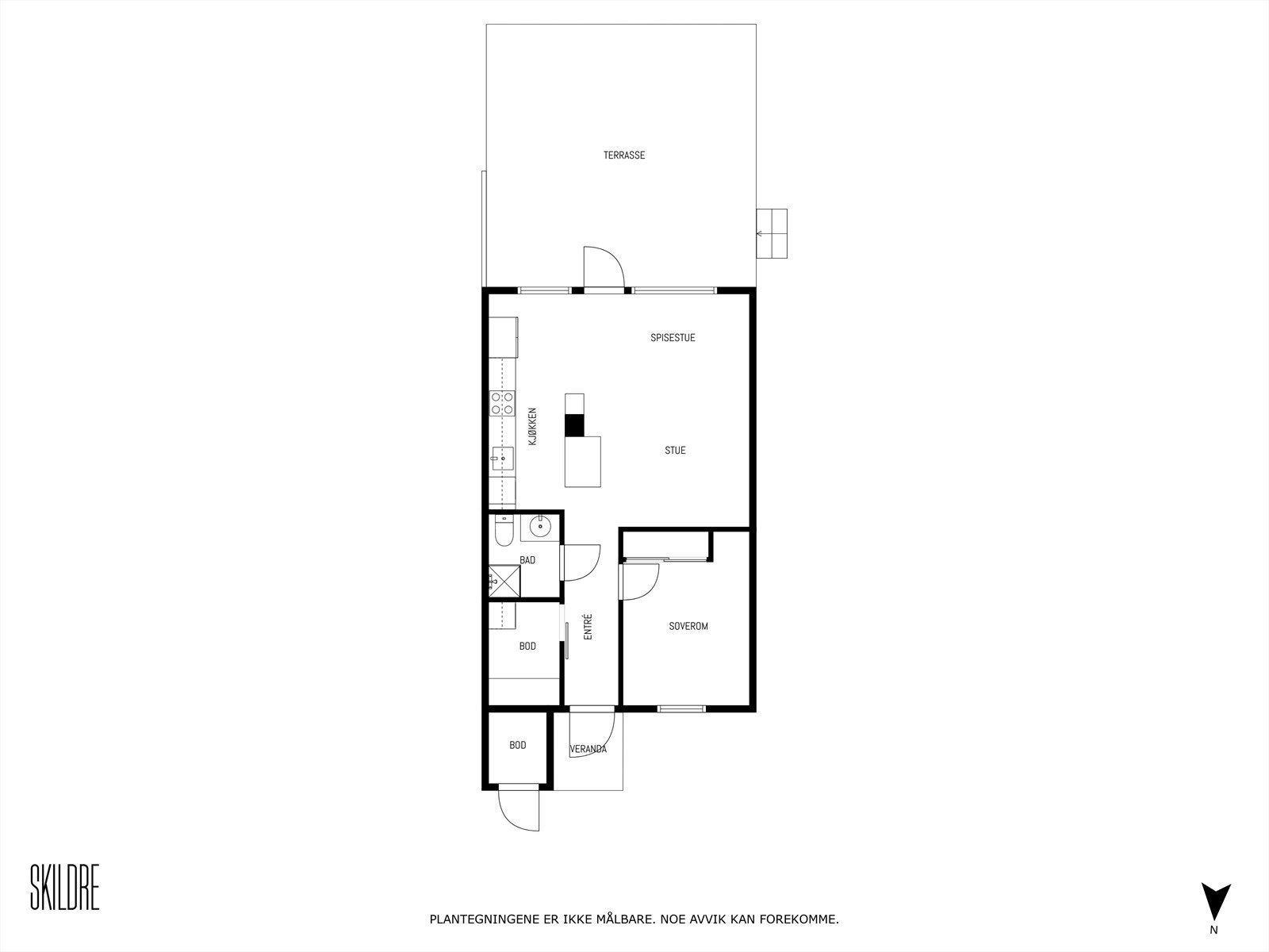 Plantegning. Galleribilde