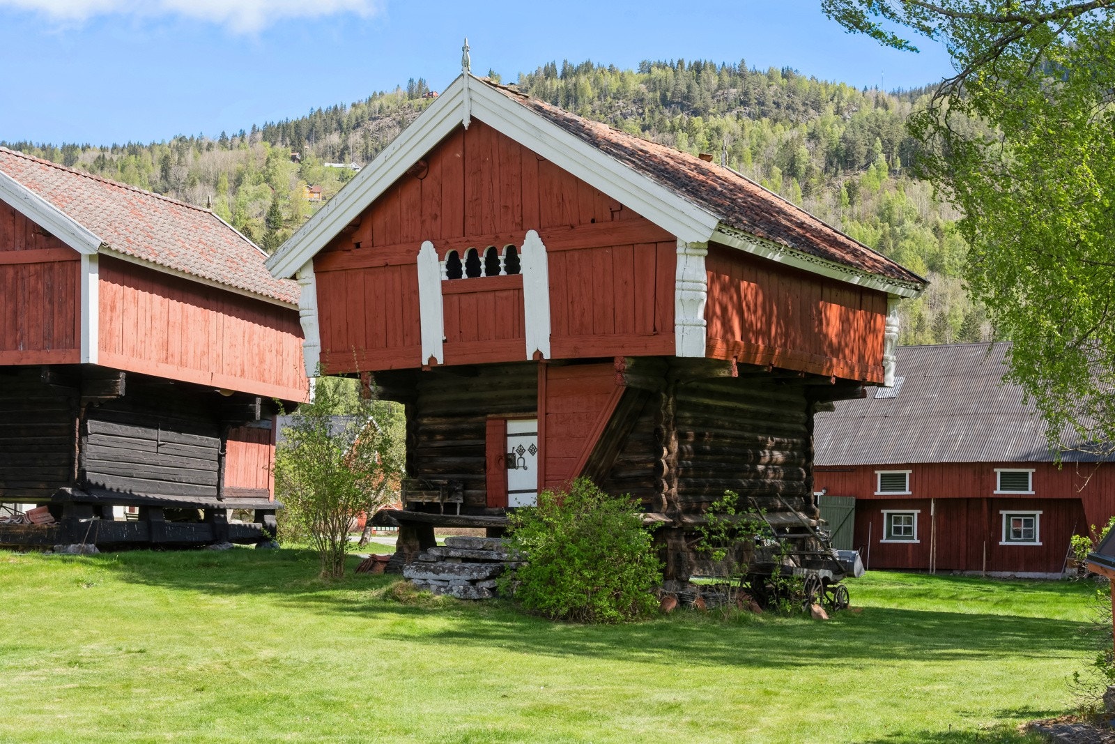 Stabburet er virkelig flott og godt tatt vare på og antas å være fra rundt 1813 Galleribilde