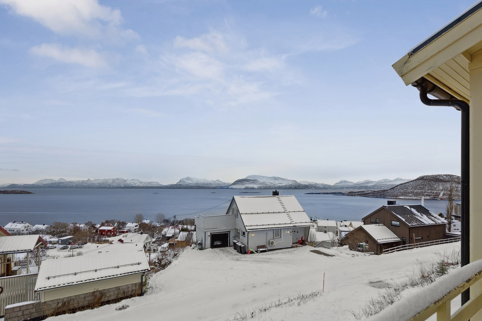 Ytterdøren ble skiftet i 2019. Galleribilde