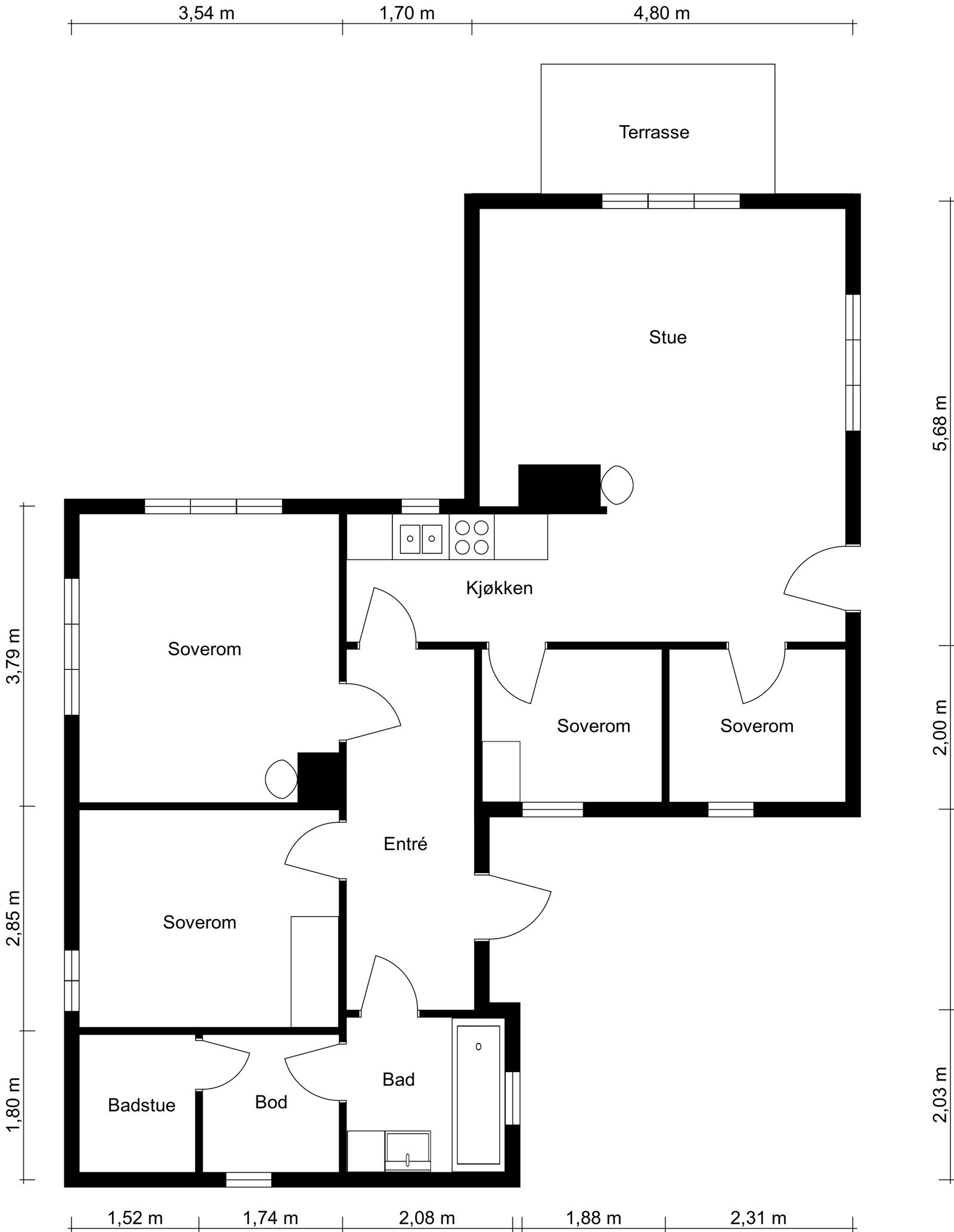 1. etasje Galleribilde