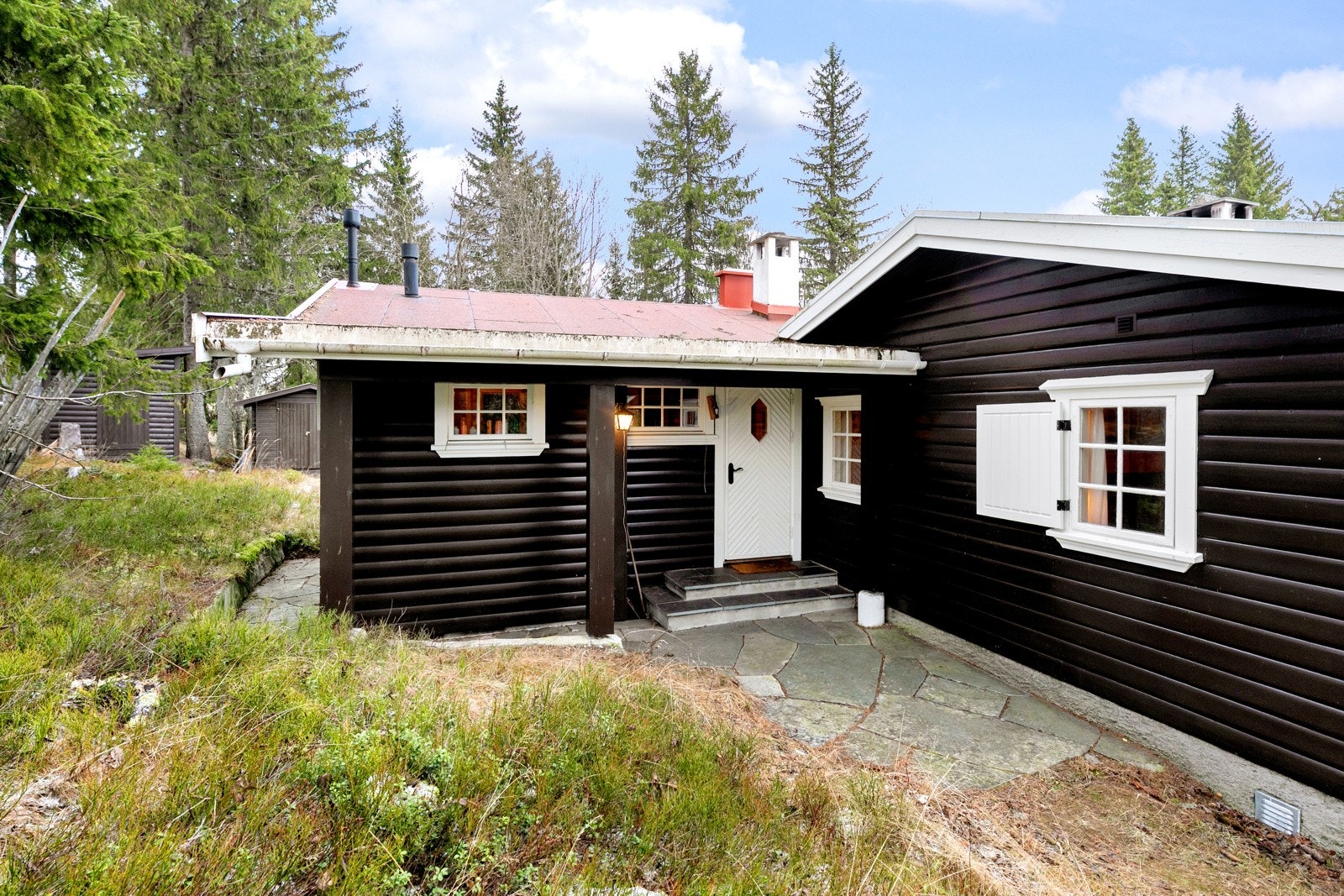 Inngangsparti. Galleribilde