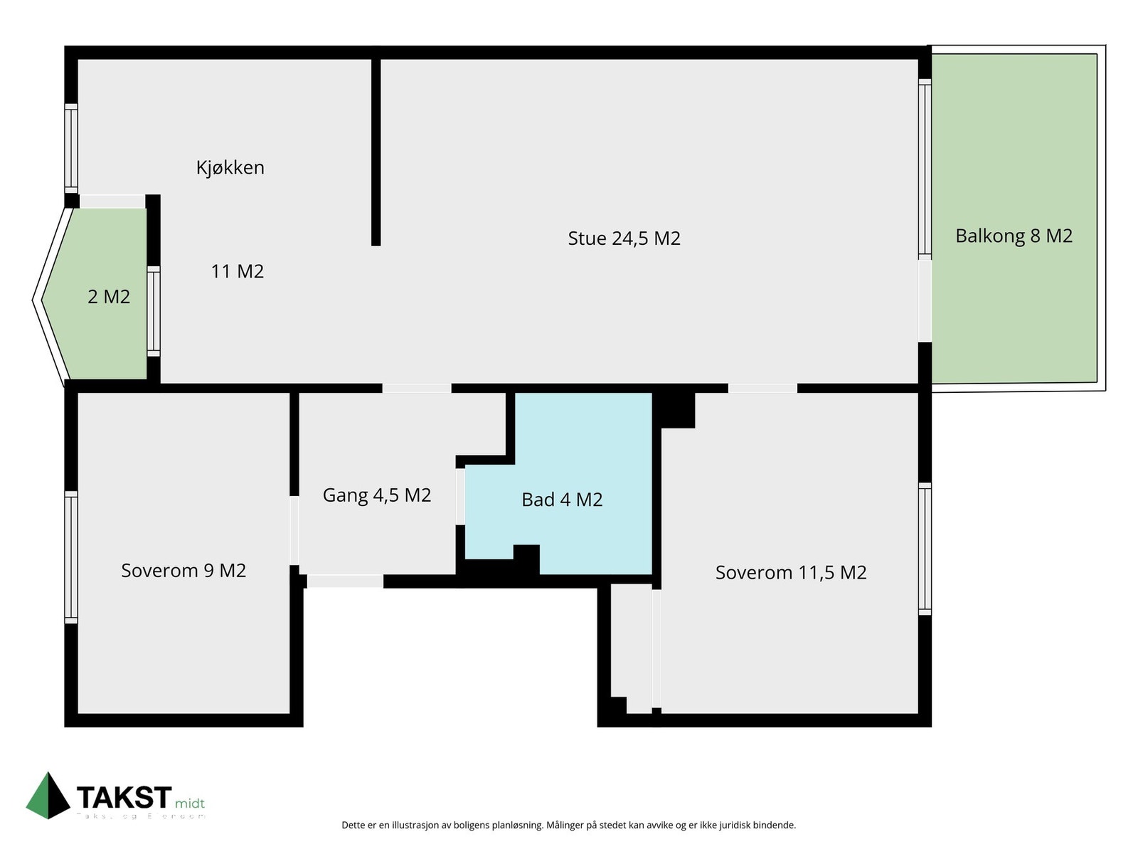 Planskisse Galleribilde