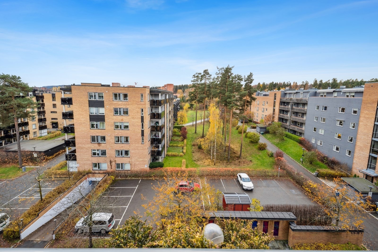 Flott utsikt fra den franske balkongen. Galleribilde