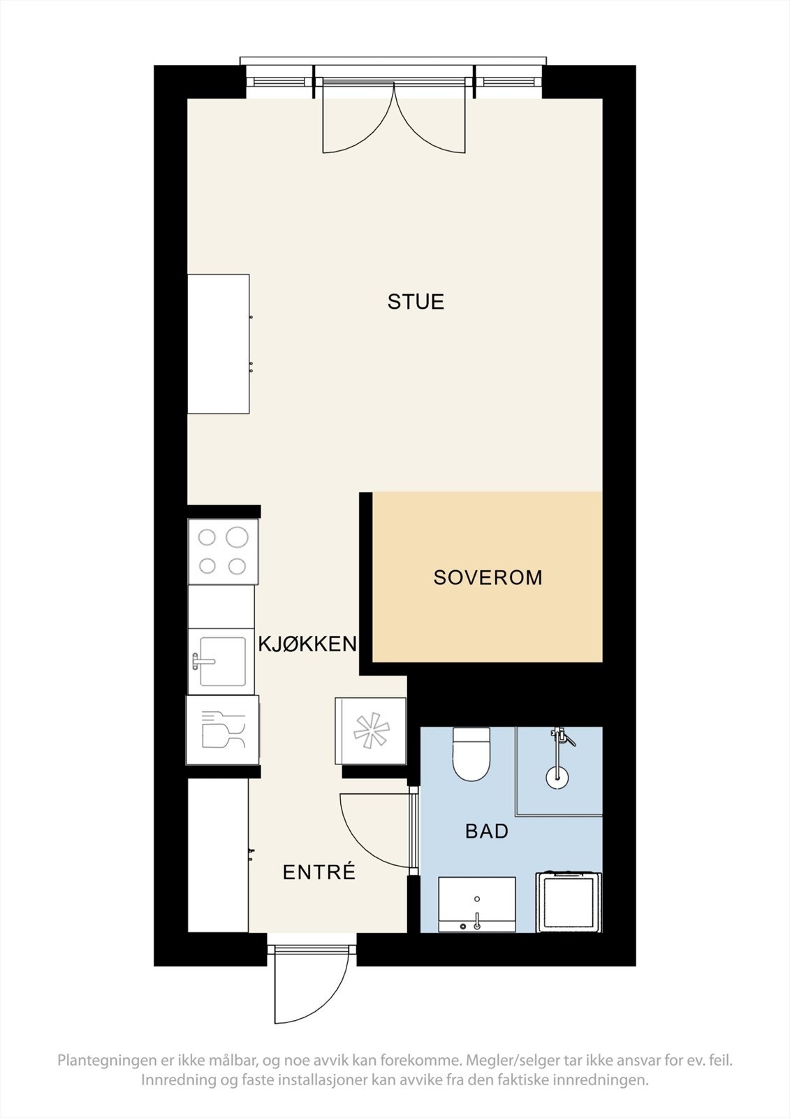 Plantegning. Galleribilde