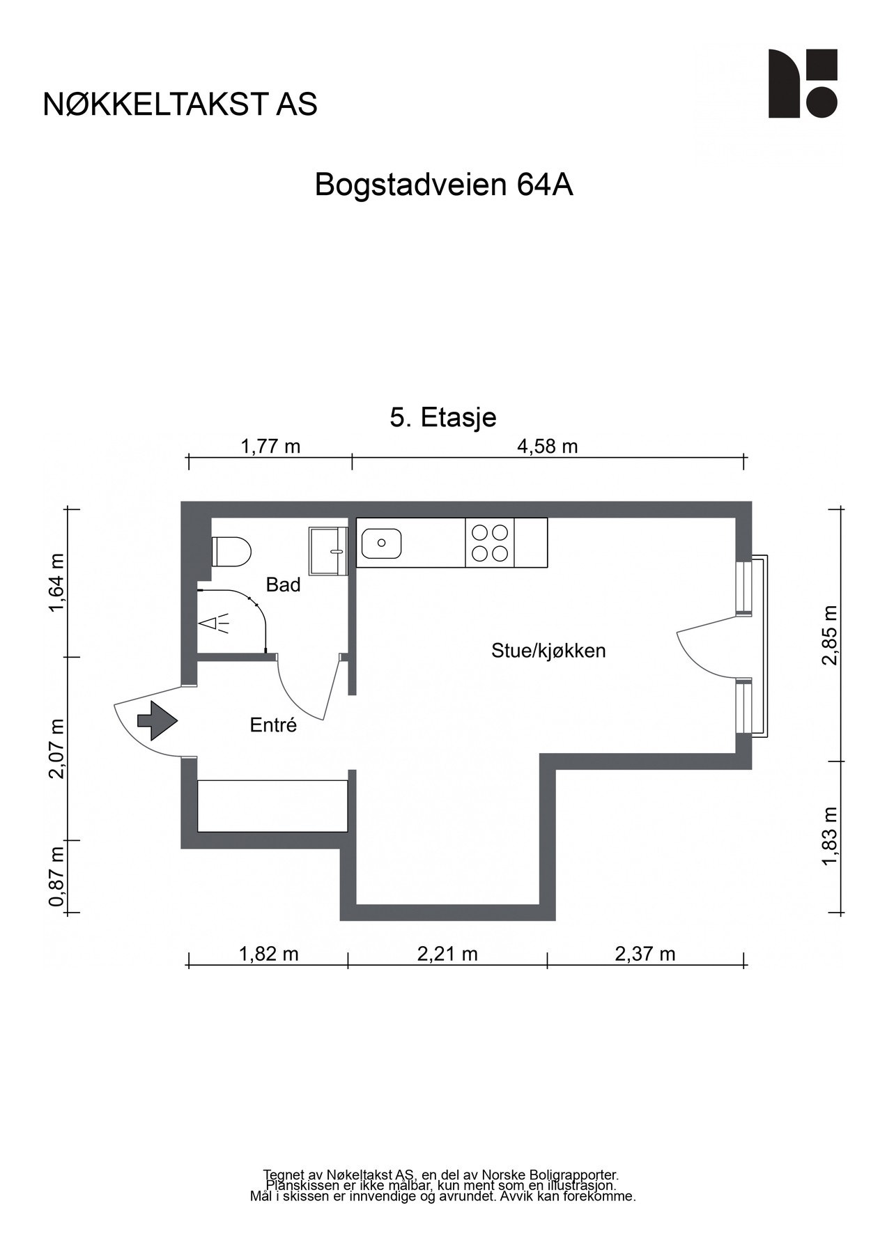 Plantegning. Galleribilde