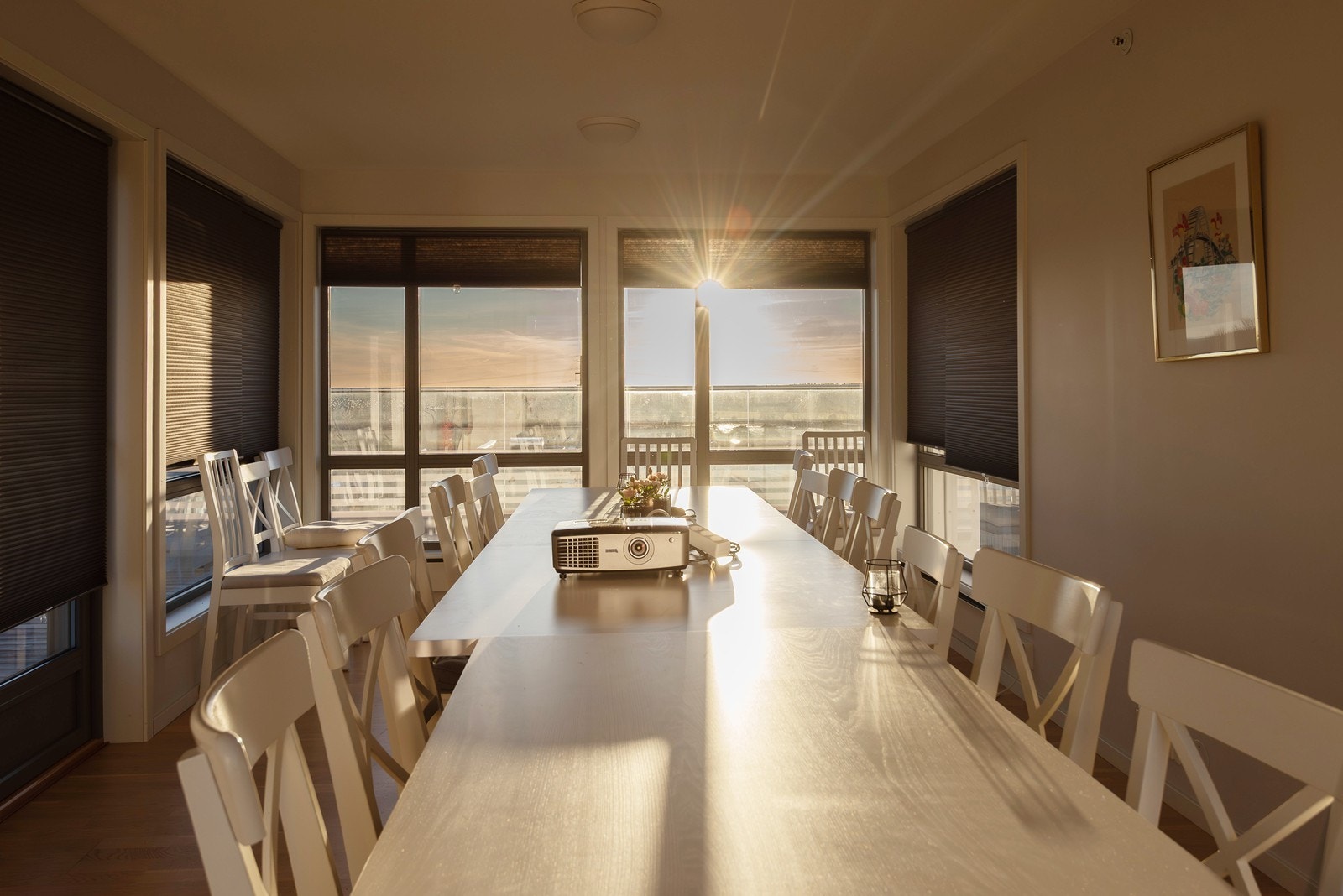 Sameiet har eget selskapslokale som kan leies av beboere. Galleribilde