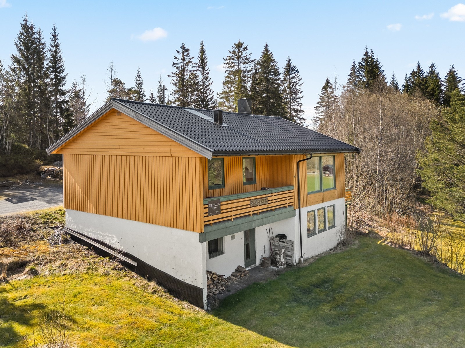 Enebolig med landlig beliggenhet i Øvre Kvam. Galleribilde