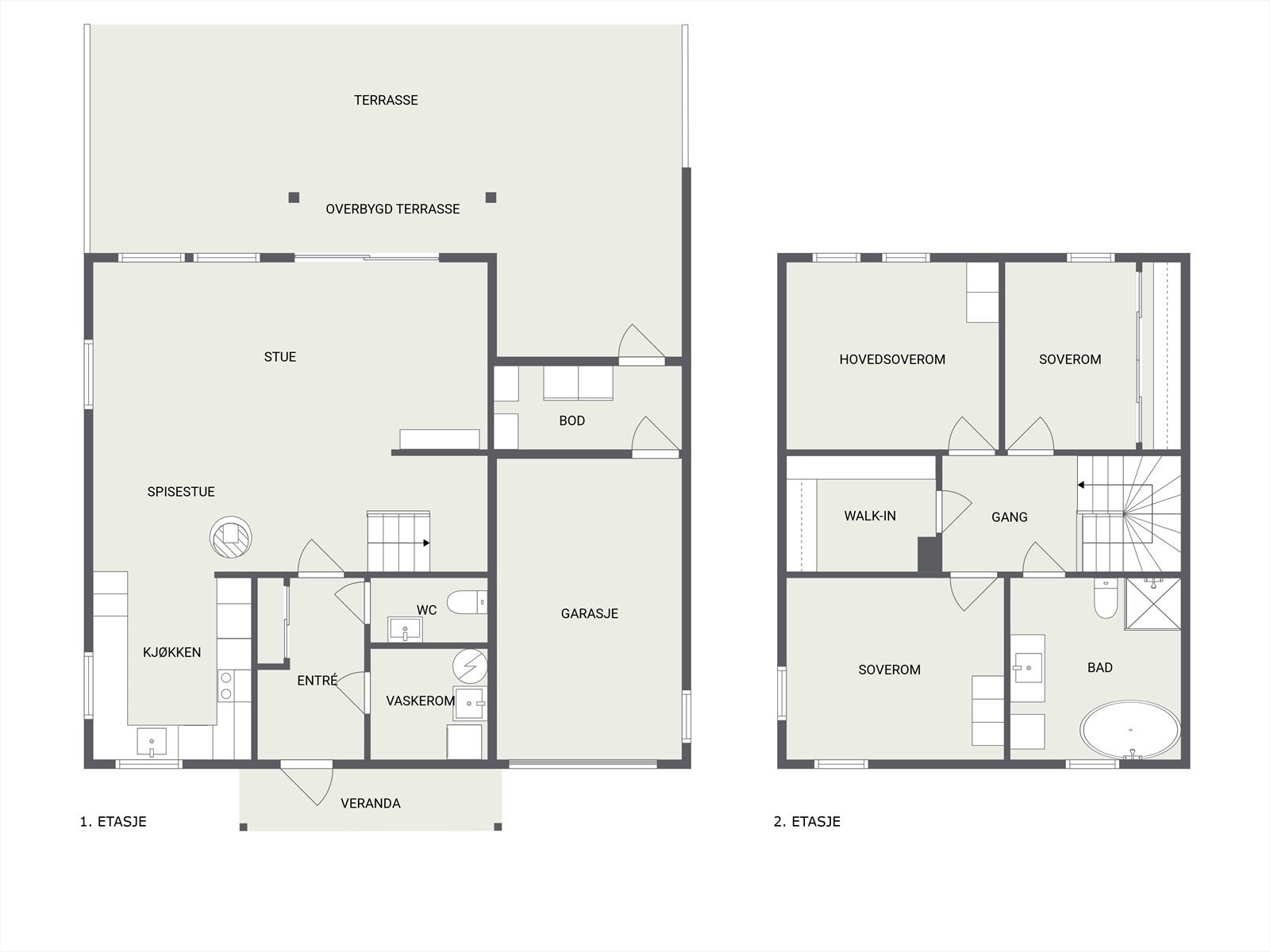 Plantegninger. Galleribilde