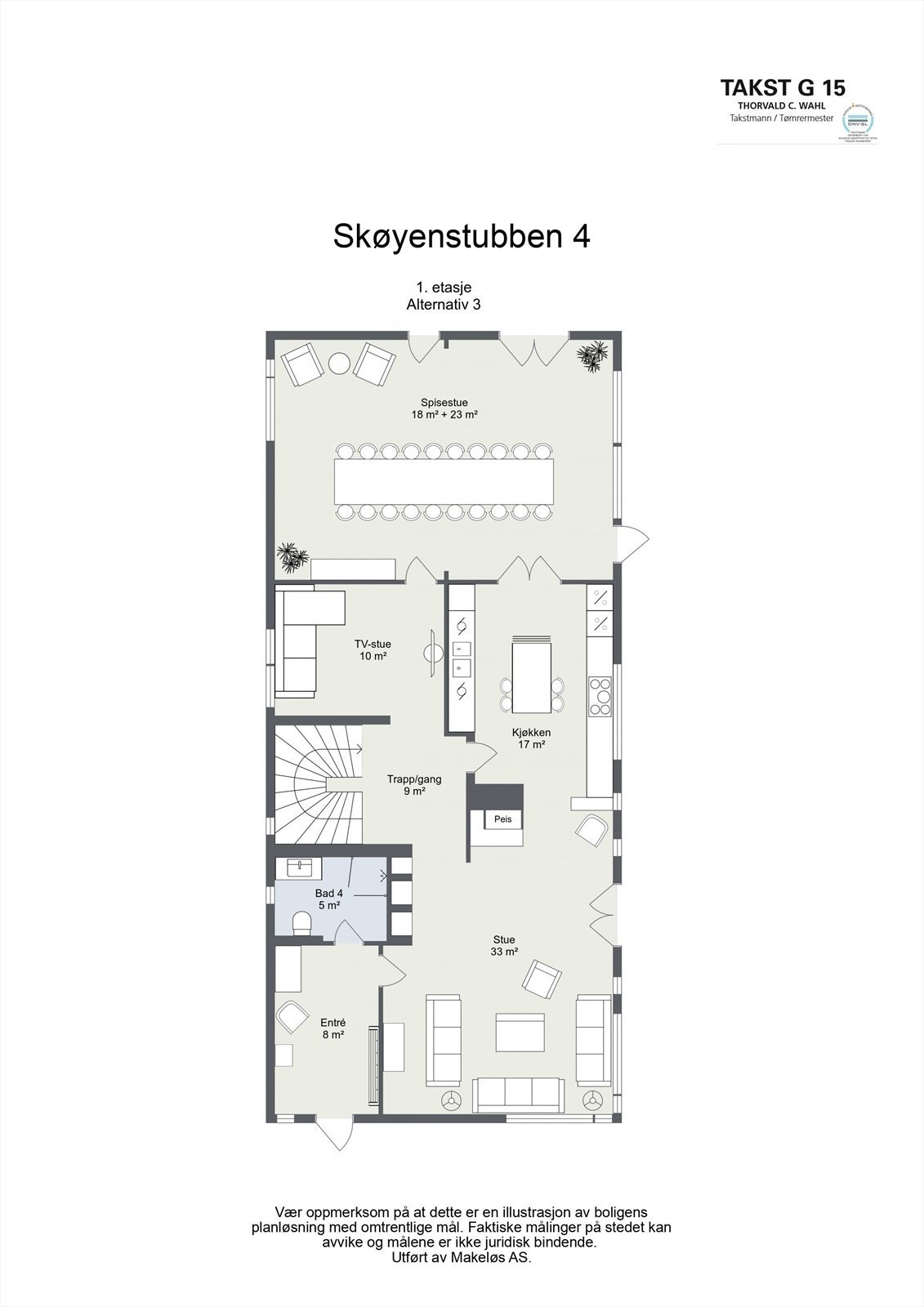 Alternativ planløsning Galleribilde