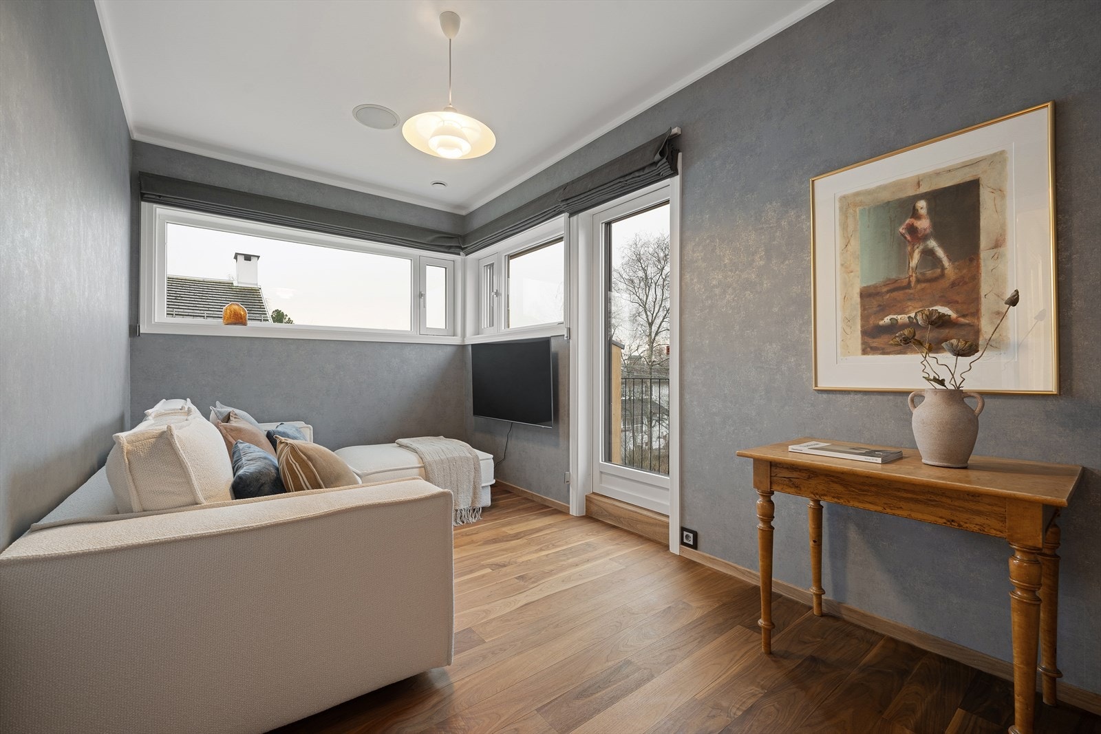 Flere rom har fleksible bruksmuligheter, som stuer, soverom, lekerom, kontor etc. Galleribilde