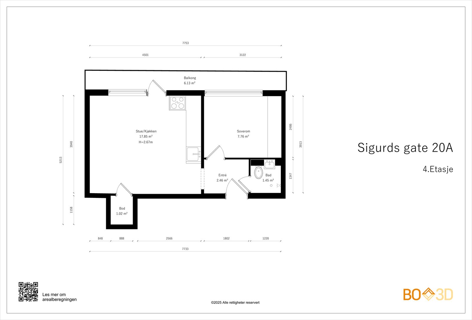 Dagens planløsning. Galleribilde
