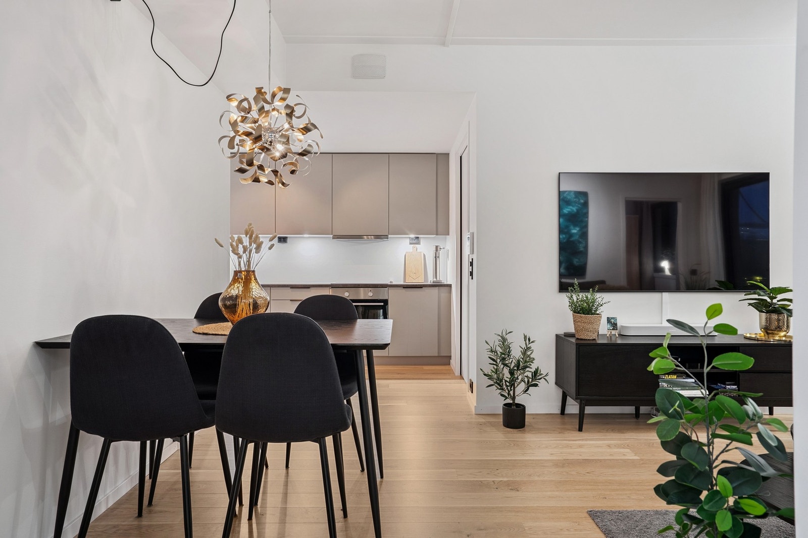 Stue og kjøkken Galleribilde