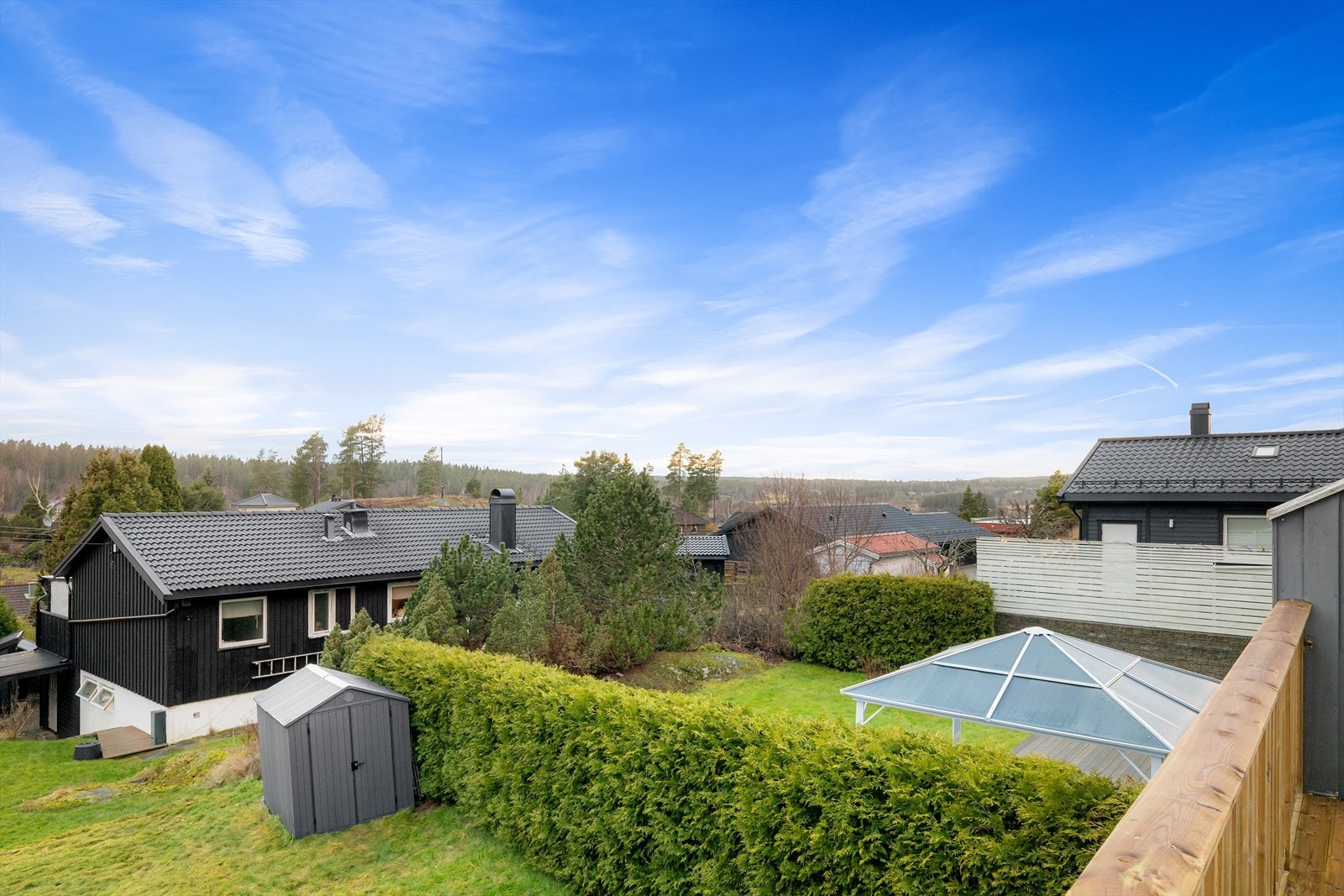 Her kan man nyte varme sommerdager. Galleribilde