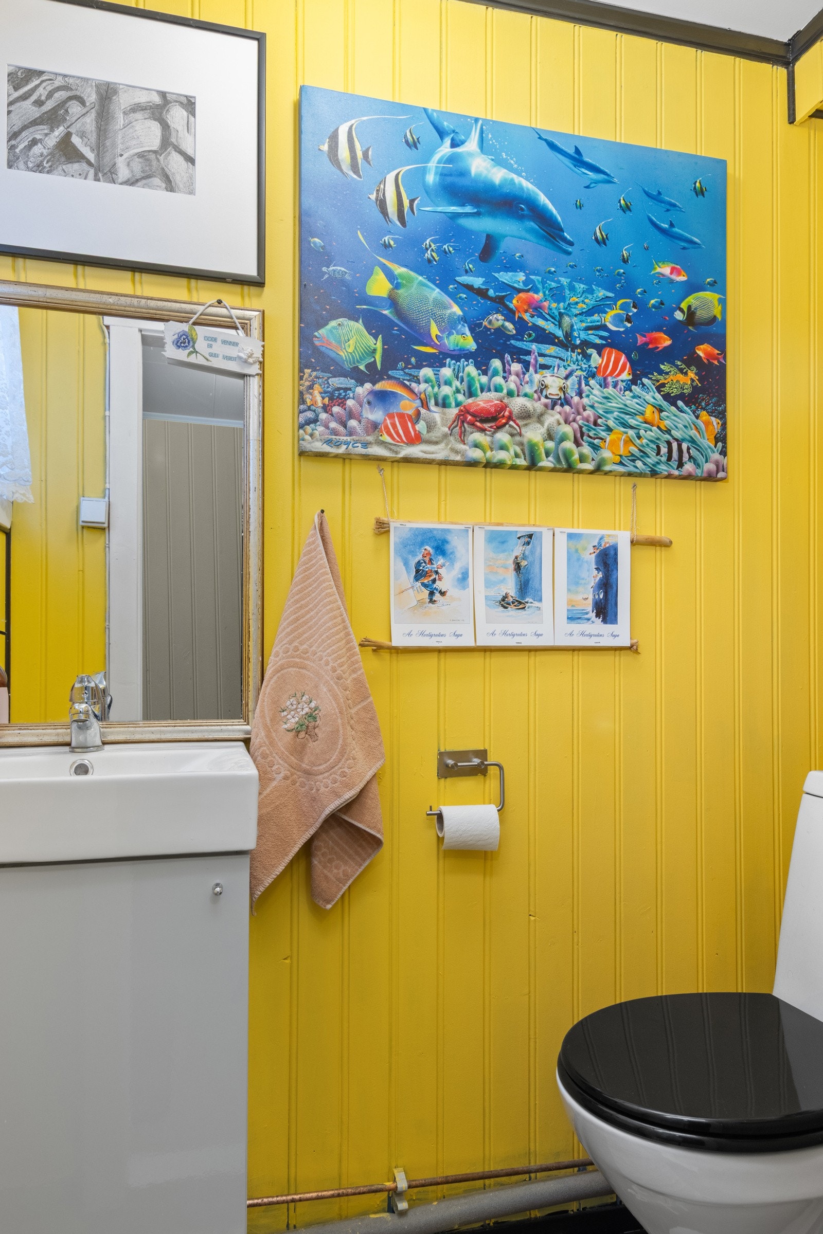 Toalettrom i 1. etasje. Galleribilde