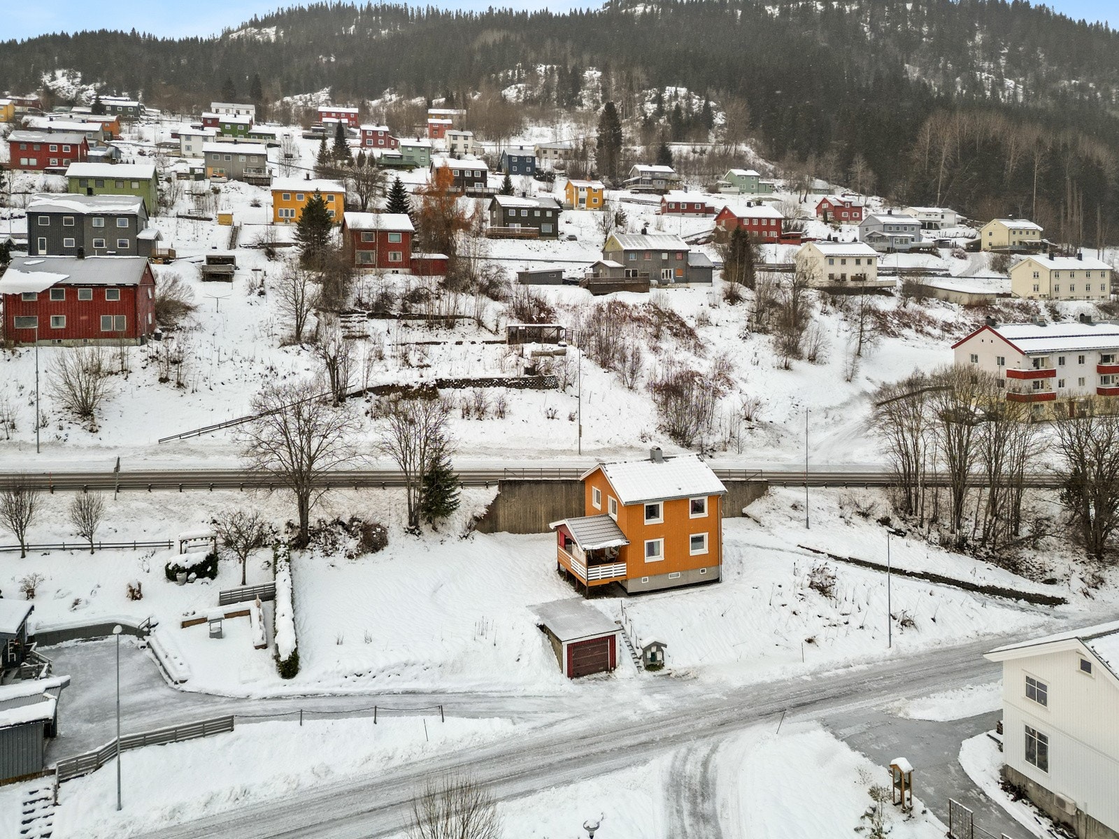 Dronefoto Galleribilde