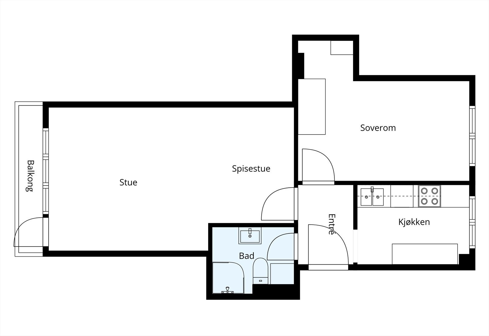 Planløsning. Galleribilde