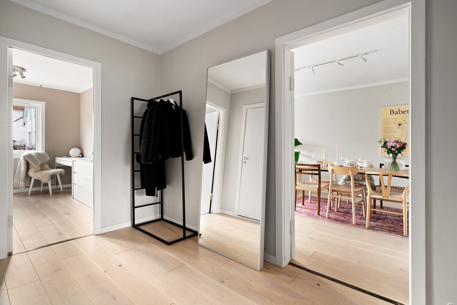 Glassdør inn til stue Galleribilde