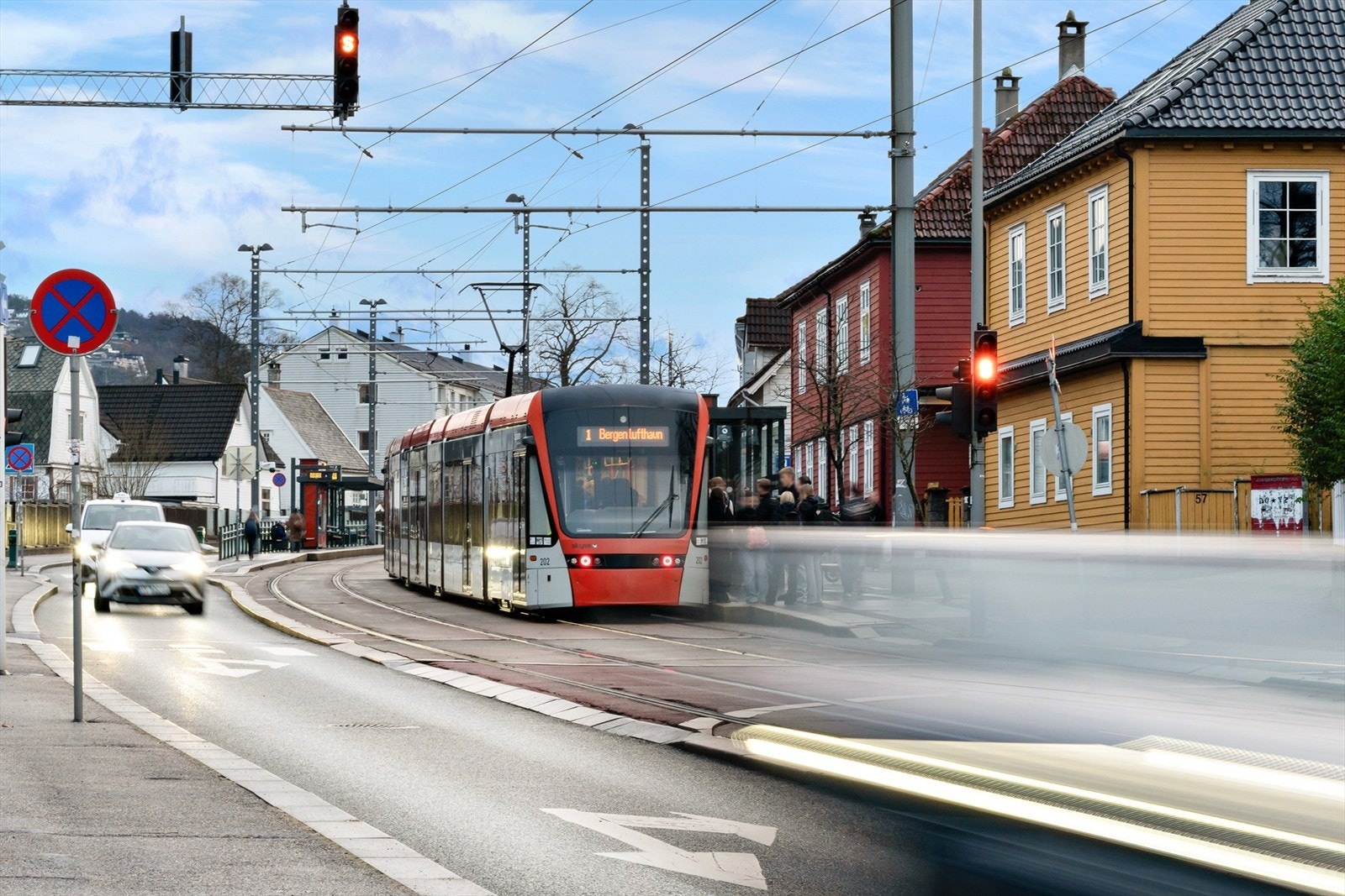 2 minutters gange til nærmeste bybanestopp Galleribilde