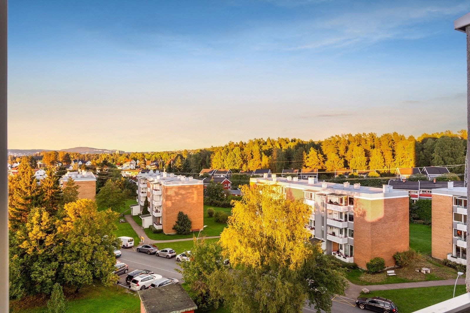 Utsyn fra stuen. Galleribilde