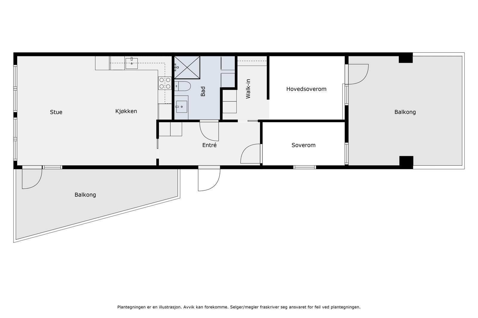 Plantegning. Galleribilde