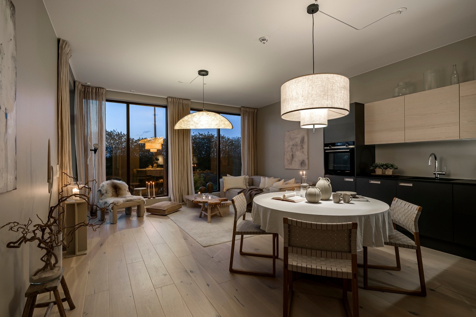 Leiligheten ligger i et flott sameie med høy standard. Galleribilde