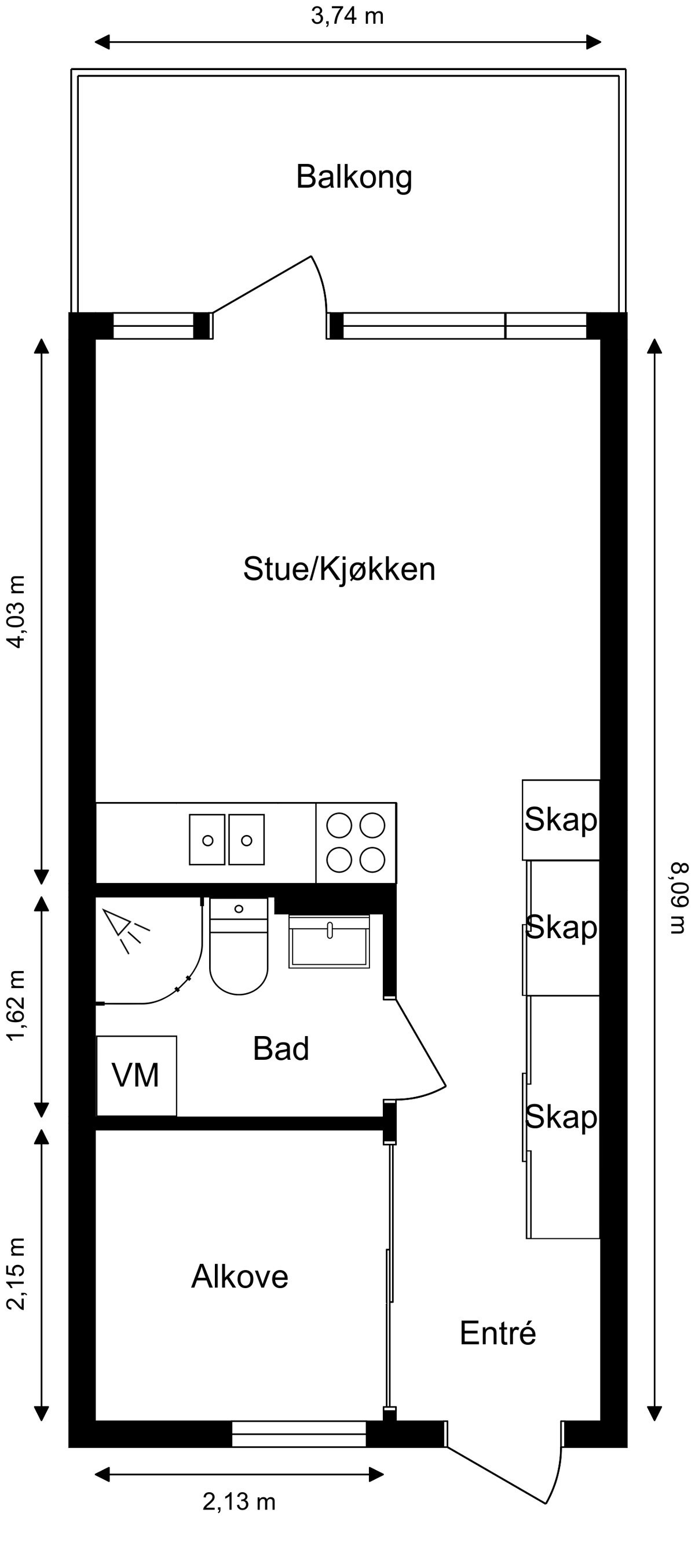 Plantegning. Galleribilde
