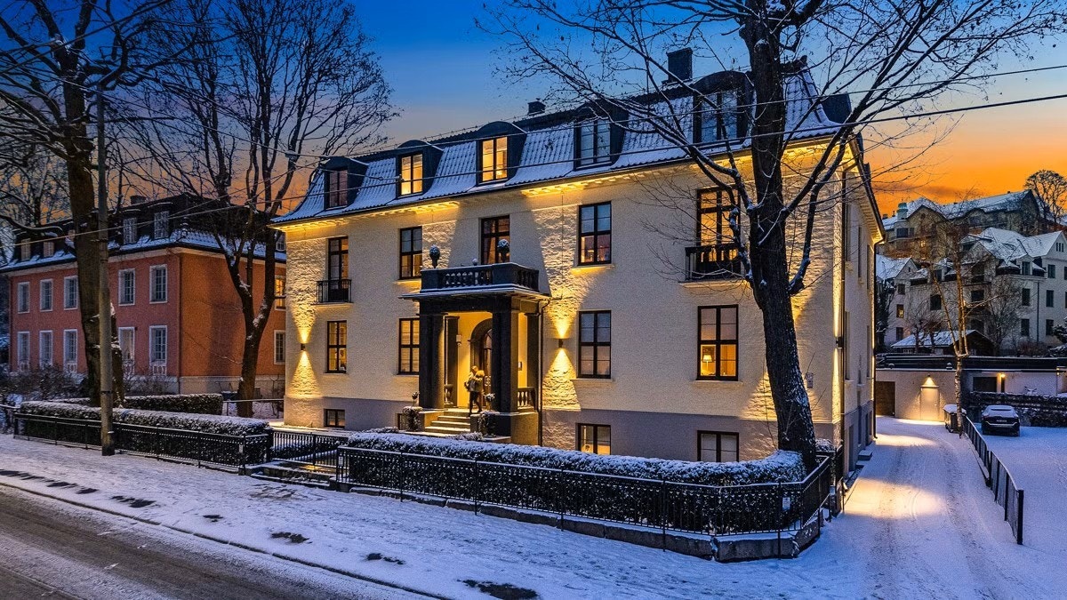 Her bor du med ettertraktet beliggenhet på Skarpsno. Galleribilde