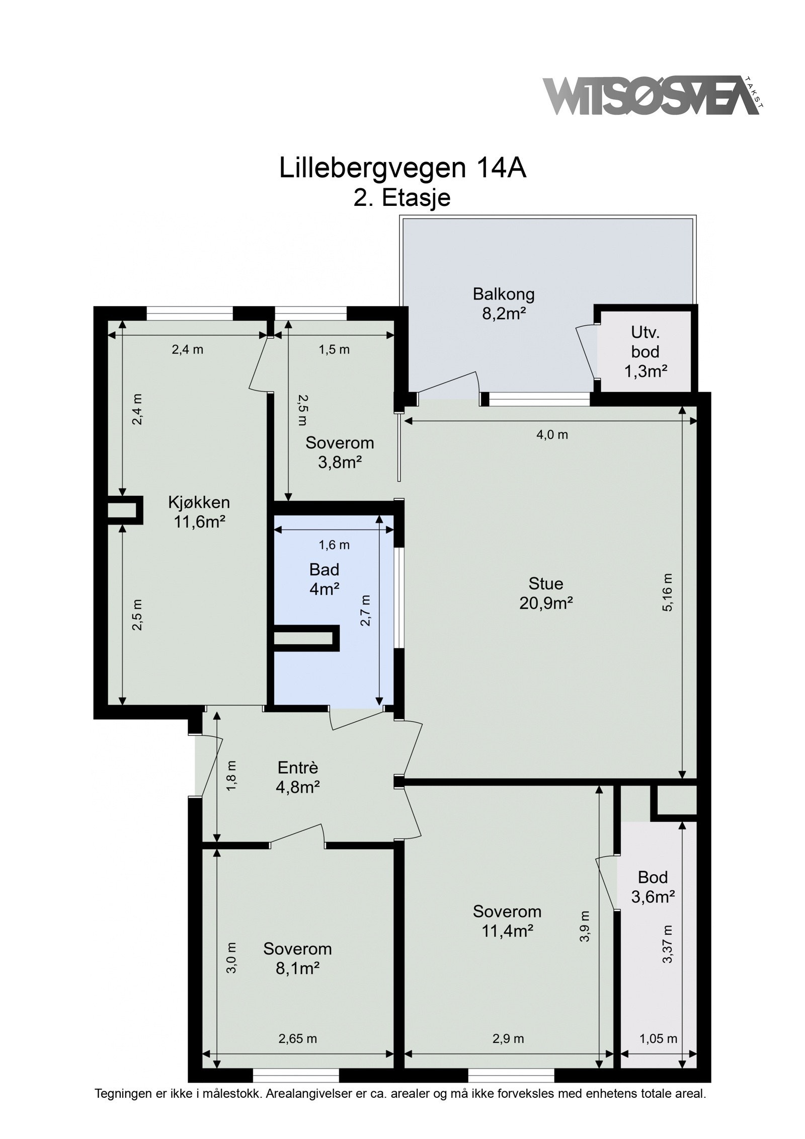 Planskissen 2 etasje - Ta en titt før du går videre Galleribilde