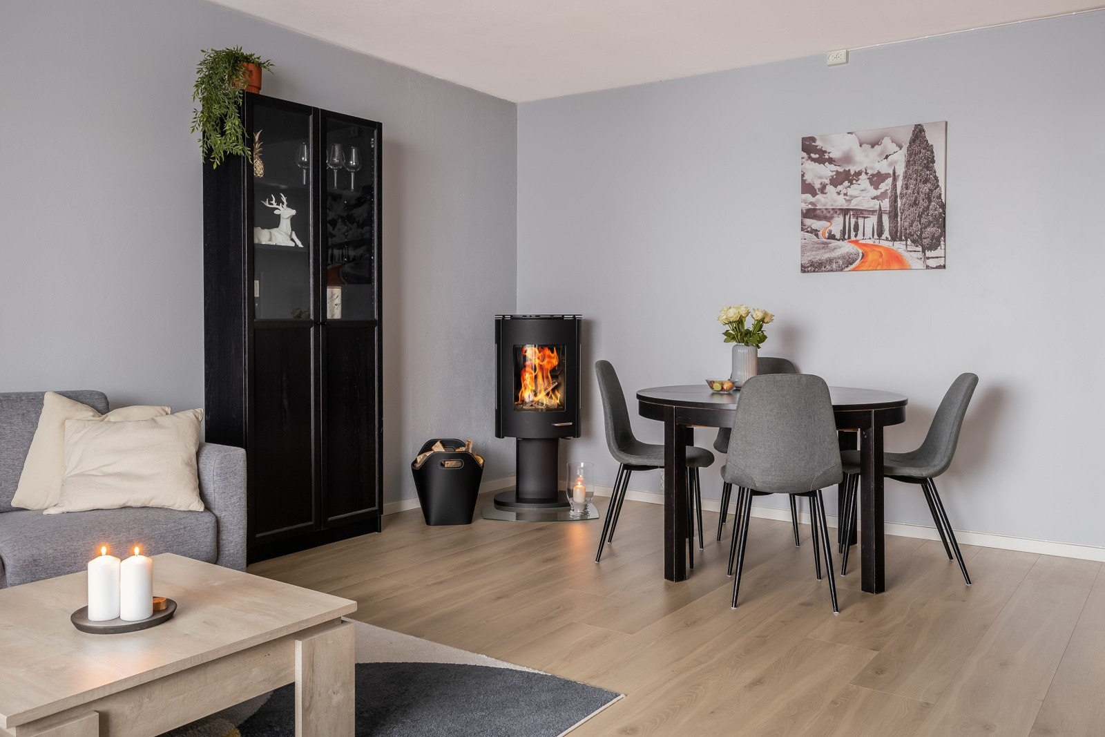 Stuen er som nevnt på 20,9 kvm. Galleribilde