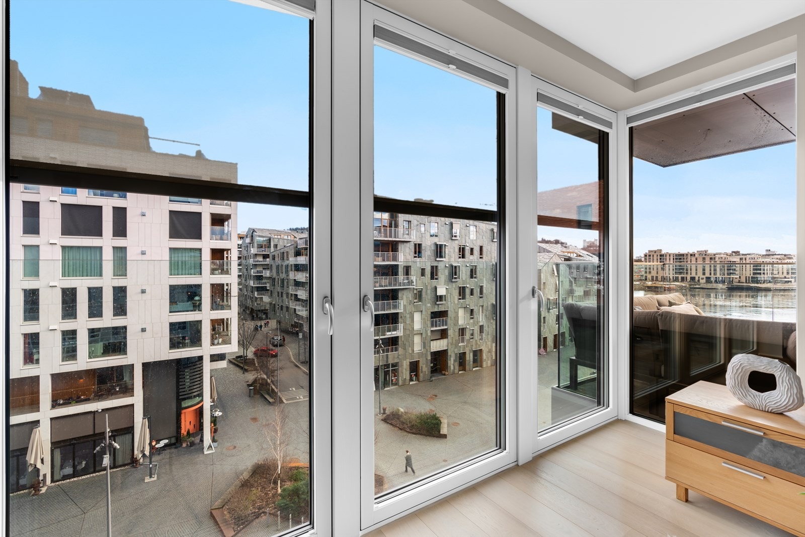 Utvendige elektriske screens Galleribilde