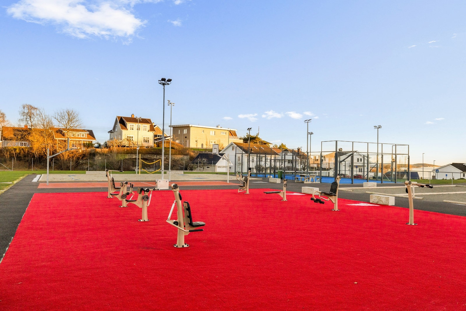 Kort vei til "treningssenter". Galleribilde