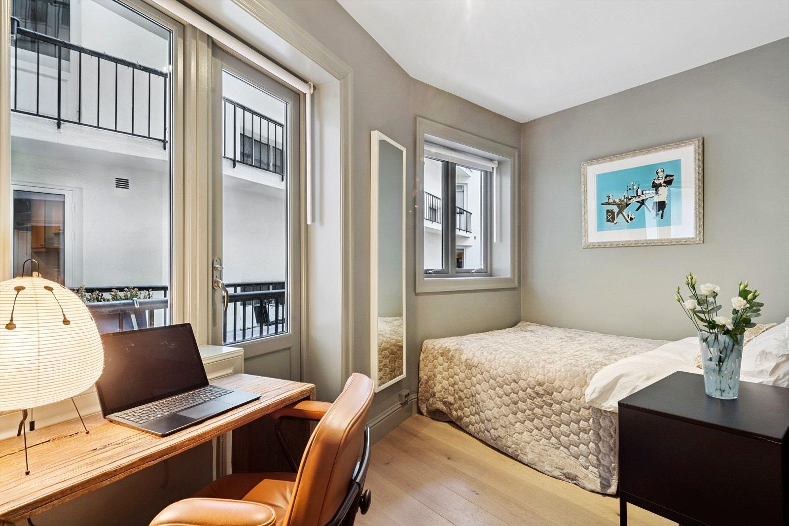 Soverommene innredes enkelt etter eiers behov og ønsker. Galleribilde