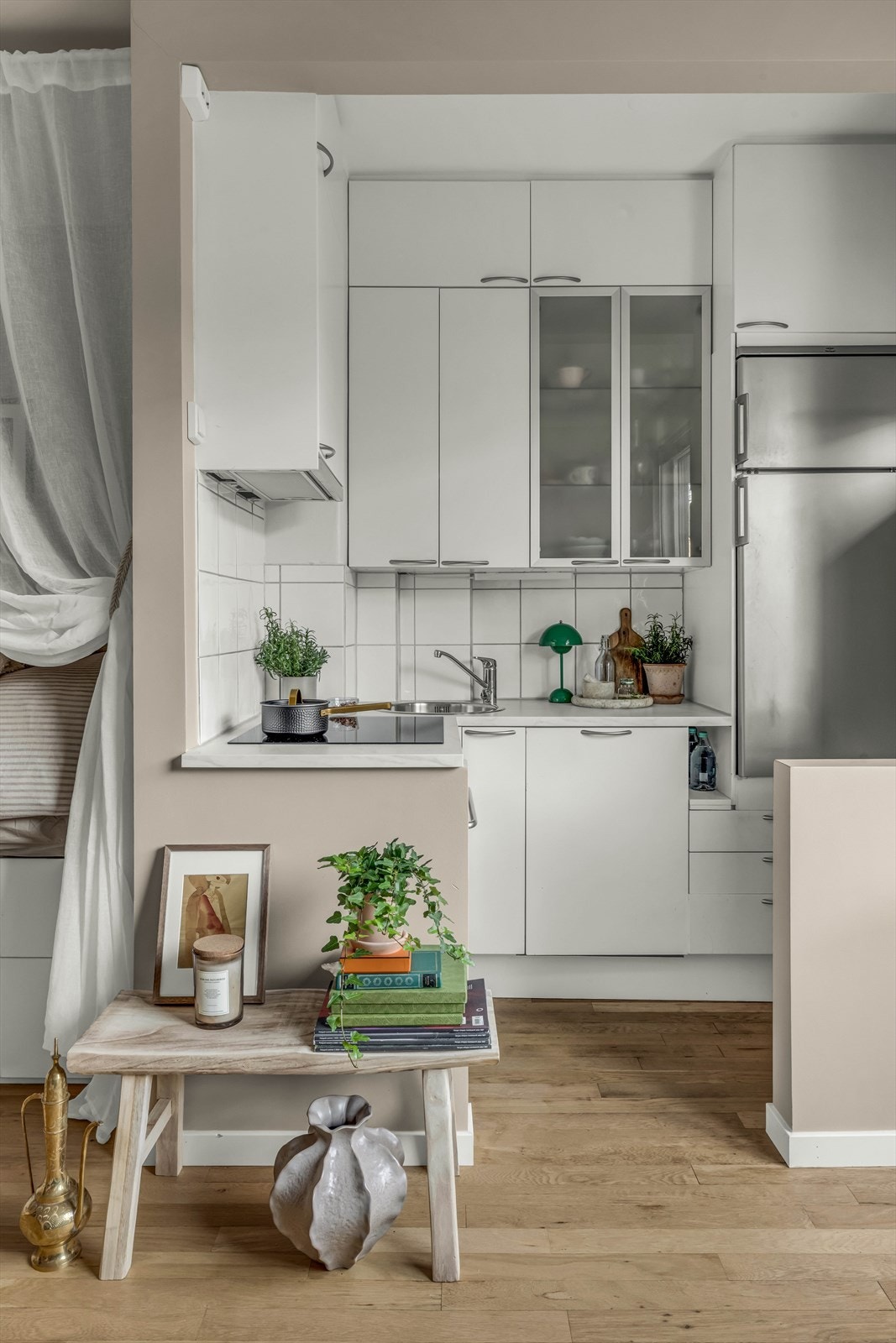 Integrerte hvitevarer. Finnes mulighet for å bytte ut oppvaskmaskin med vaskemaskin. Galleribilde