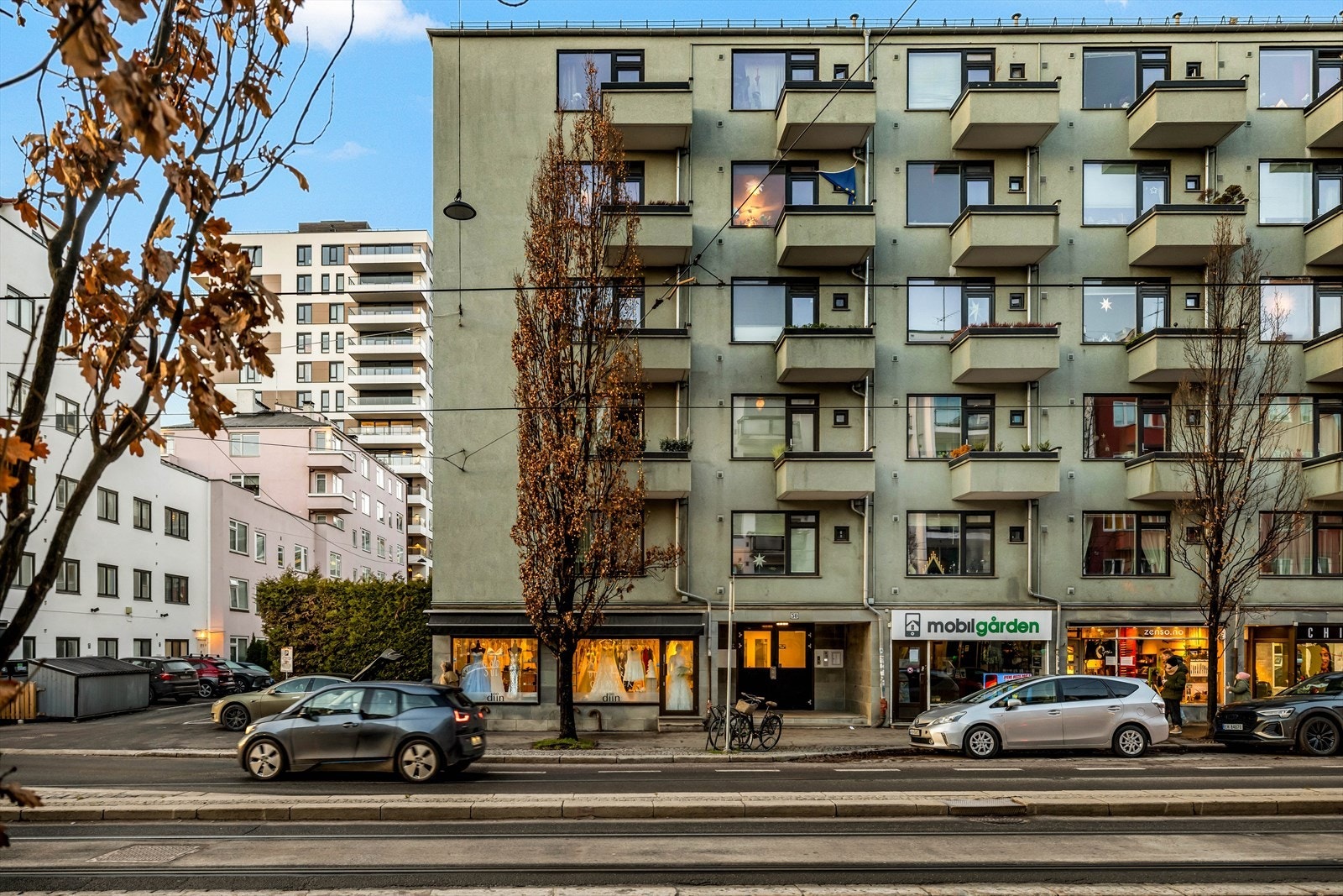 Det er kort vei til Frognerparken, Majorstuen og Bogstadveien. Galleribilde