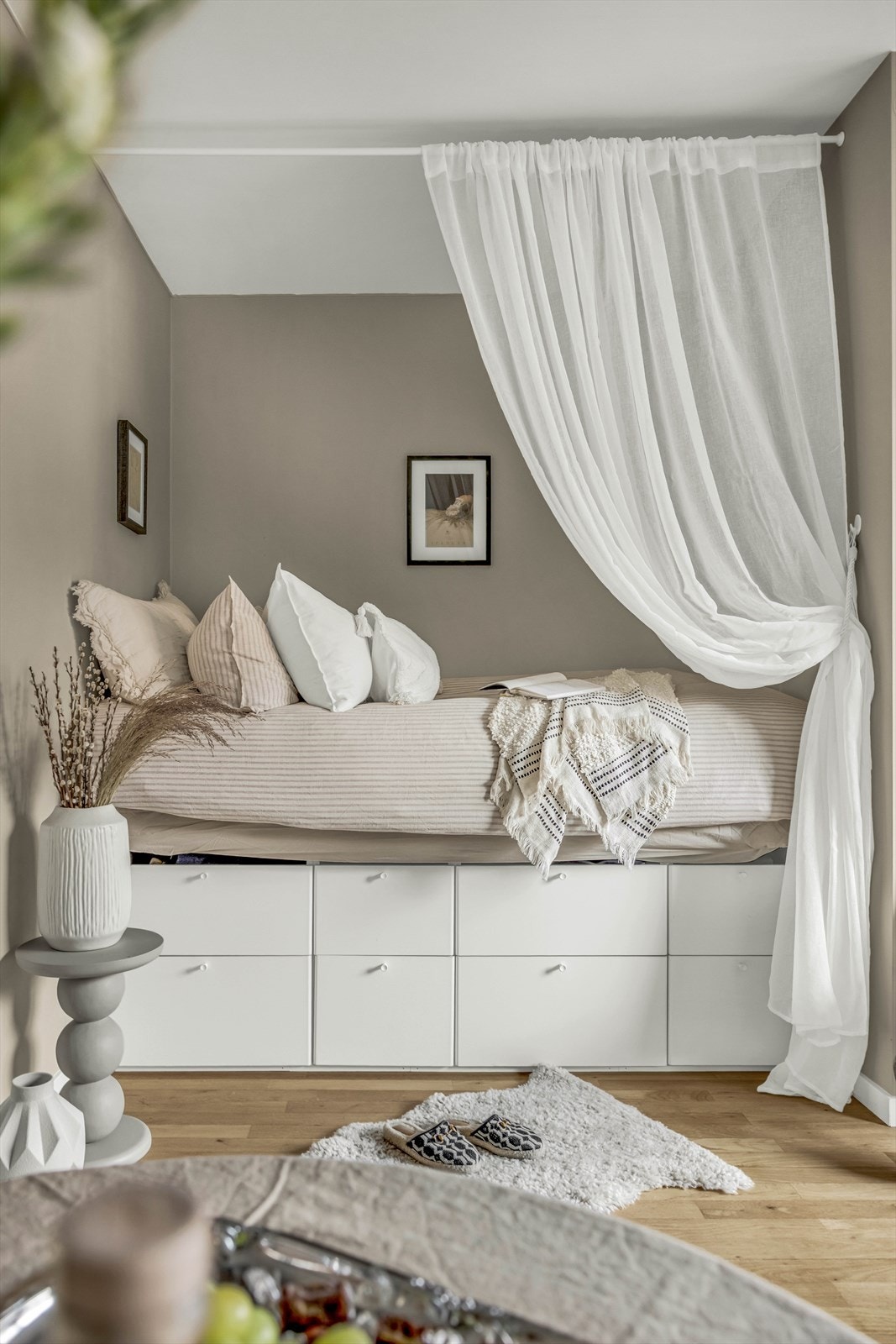 Strømkostnadene er lave, siden fyring og varmtvann er inkludert i felleskostnadene. Galleribilde