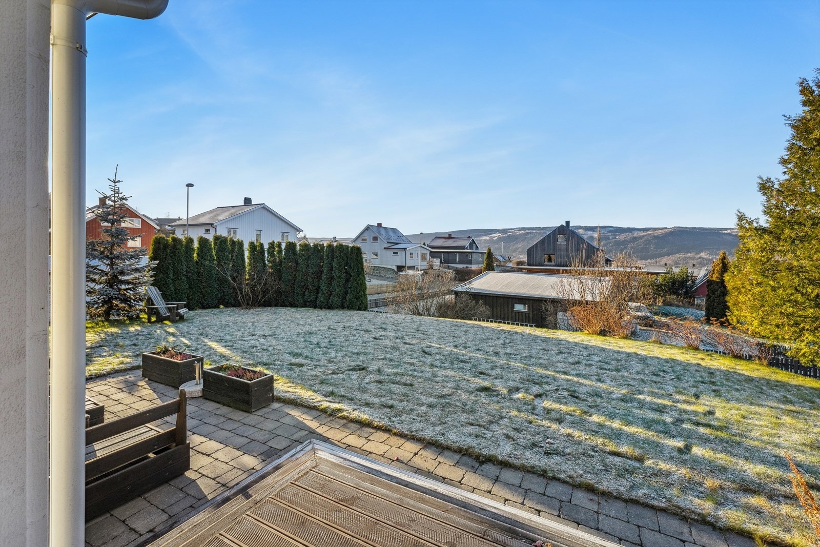 Det ble gjort større utvendige arbeider i 2014 hvor det bl.a. ble revet utvendig panel på hovedhusets øst-, sør- og vestvegger. Det ble også utvidet oppløft, samt lagt ny takstein og gavlstein. Galleribilde