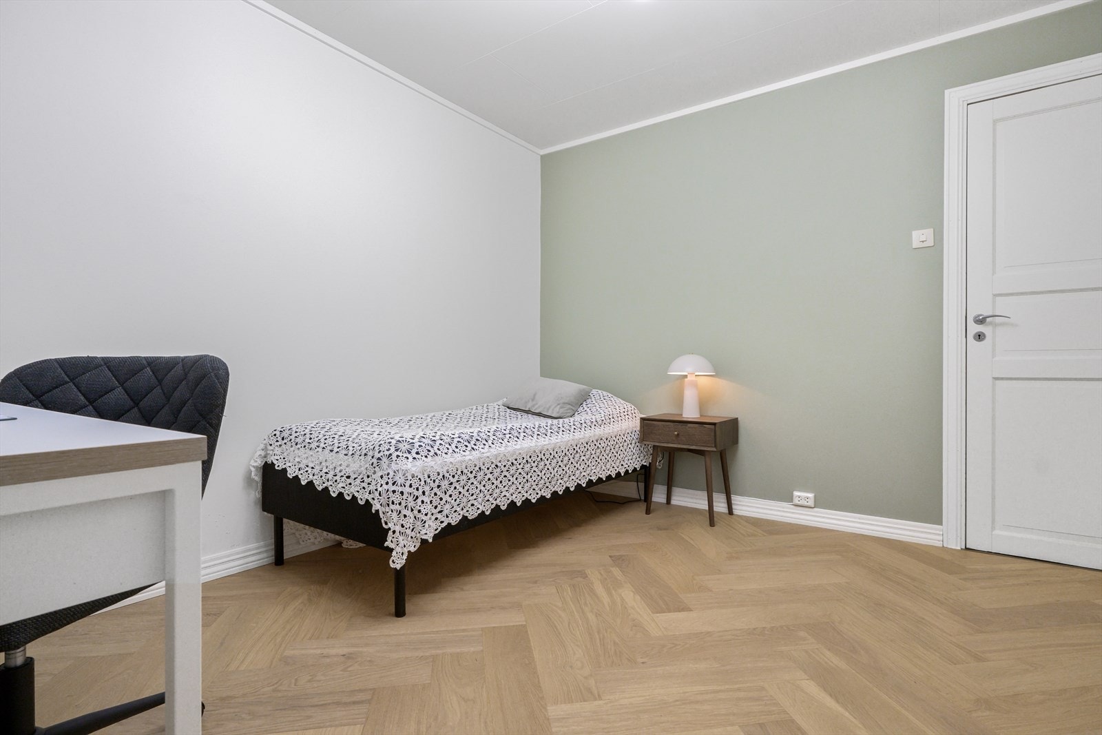 Soverom 2 er pusset opp i 2025. Galleribilde