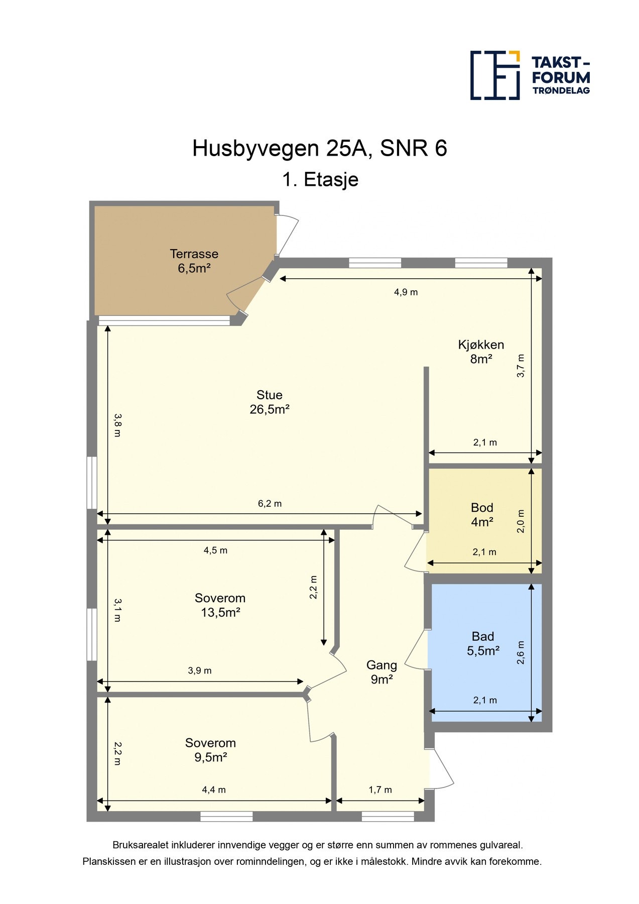 Plantegning. Galleribilde