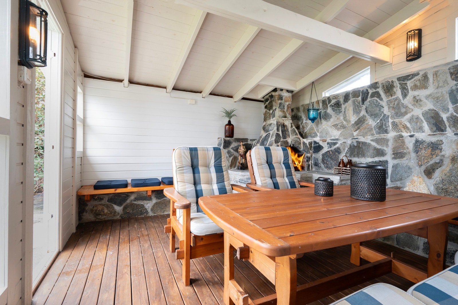 koselig utestue til regnværsdager. Galleribilde