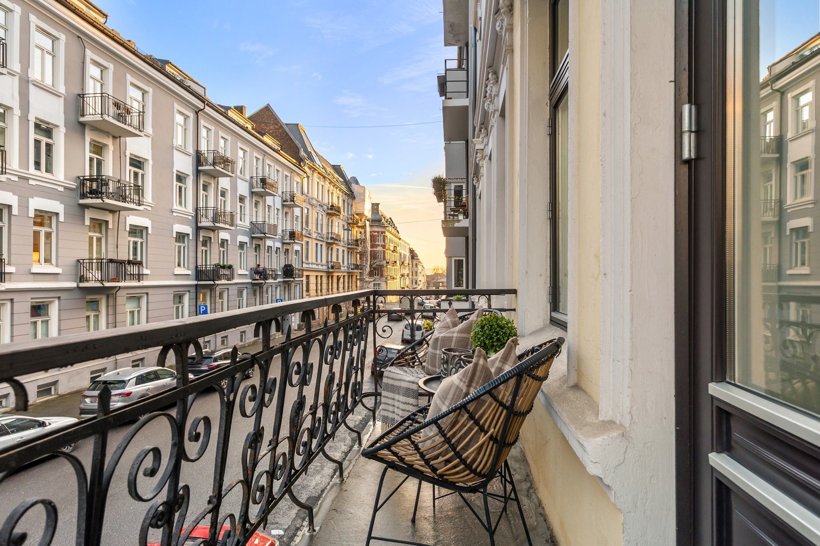 God plass til utemøblement. Galleribilde