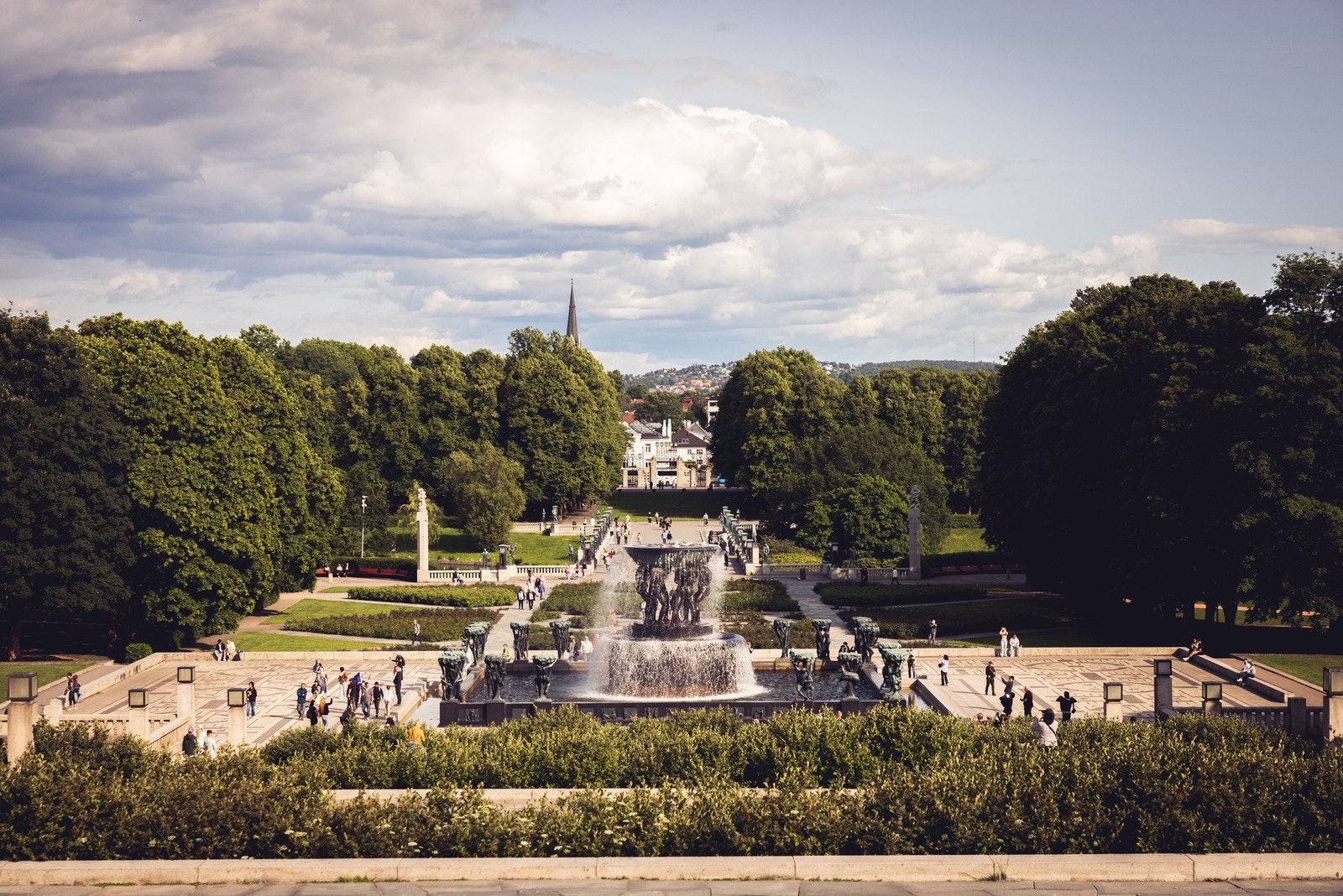 Nærområde - Vigelandsparken/Frognerparken. Galleribilde