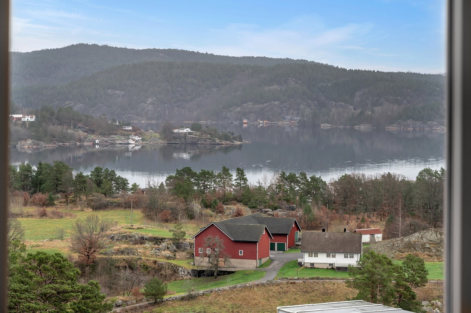 Nydelig utsikt fra eiendommen Galleribilde